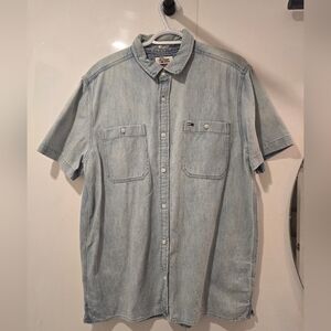 Tommy Hilfiger Light Blue Casual Button Down Shirt